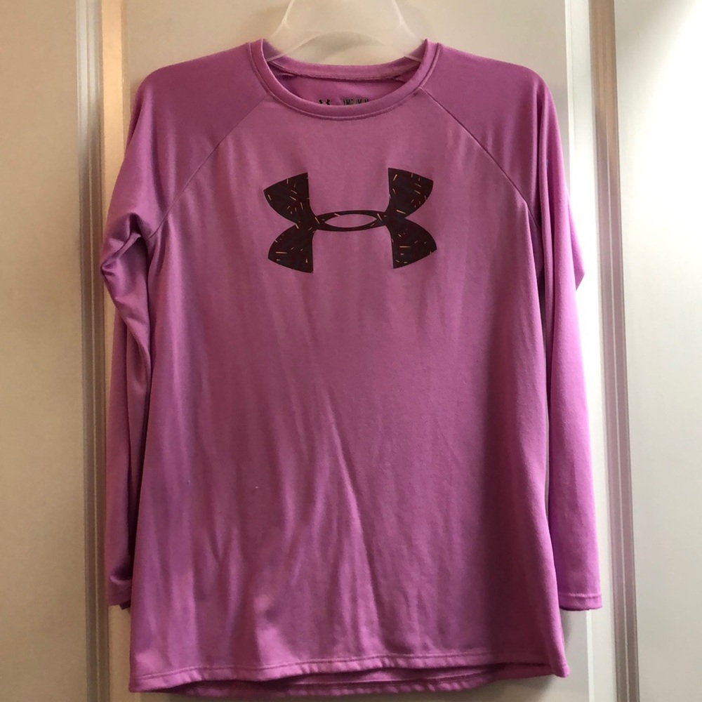 Under armor girls tee